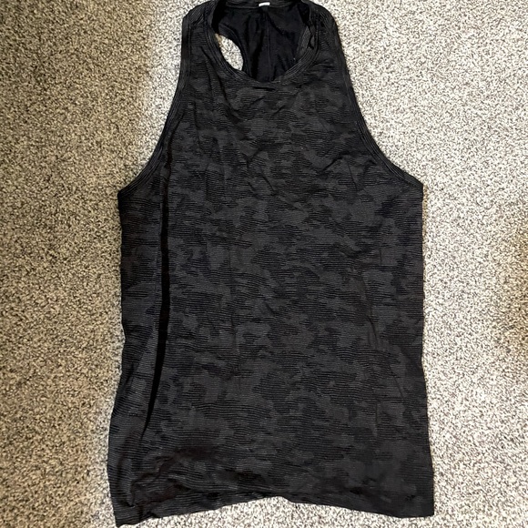 Camo Lu Lu Lemon Tank - Picture 1 of 3